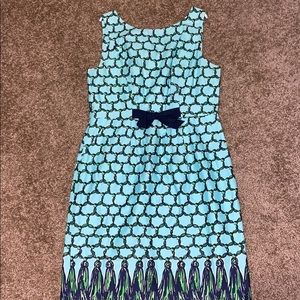 Lilly Pulitzer Evie Tassel Bow Shift Dress